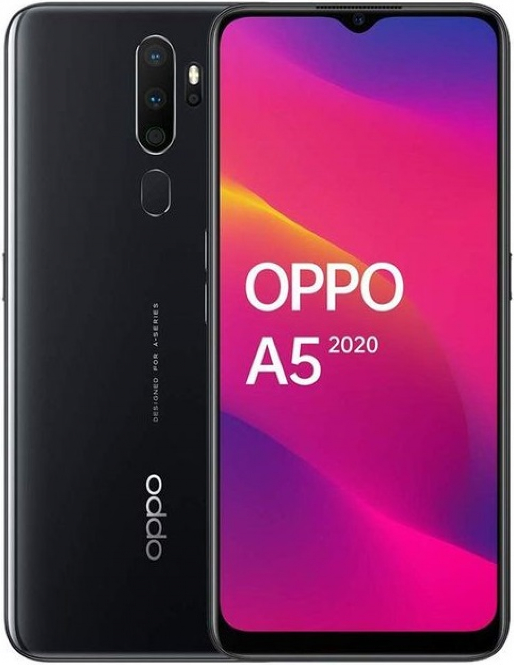 Смартфон Oppo A5 2020 3/64GB Mirror Black - Техмарт